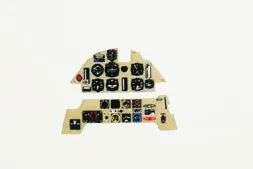 Bf 109E (RLM02) - Instrument panel 1:48