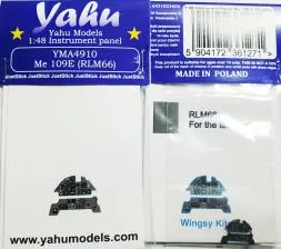 Bf 109E (RLM66) - Instrument panel 1:48