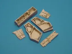 F-4 Phantom II wheel bays for Hasegawa 1:48