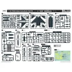 F-15E Strike Eagle Dual Roles Fighter 1:72
