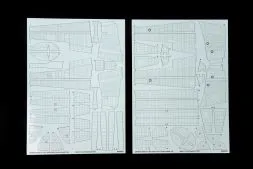 P-38J raised rivets & surface details 1:48
