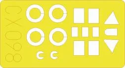 MC.202 Folgore mask for Italeri 1:72