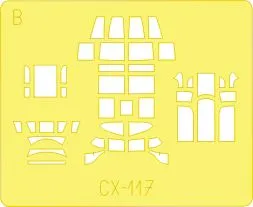 Lancaster B Mk. I/Mk. III mask for Hasegawa 1:72