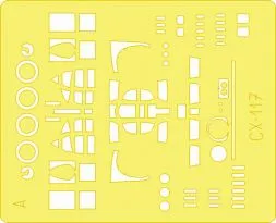Lancaster B Mk. I/Mk. III mask for Hasegawa 1:72