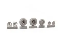 P-38J wheels 1:48