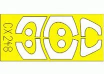 BaE Hawk mask for Airfix 1:72