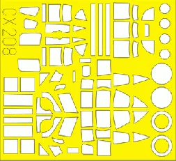 Beaufort Mk. Ia mask for Special Hobby 1:72