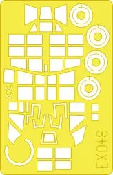 Ju 87B Stuka mask for Hasegewa 1:48