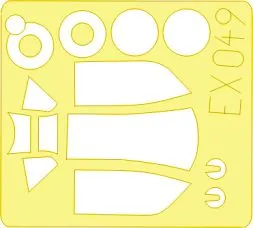 Bf 109K mask for Hasegawa 1:48