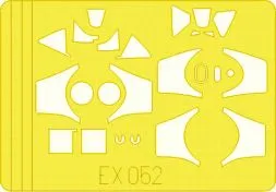 Spitfire Mk. I/V mask for Tamiya 1:48