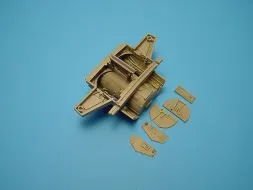 Me 262A Schwalbe wheel bay & cockpit set 1:48