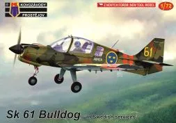 Sk 61 Bulldog In Swedish Services 1:72