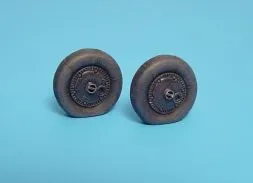 Bf 109G wheels & paint masks - (Type A) 1:48