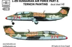 L-29 Hungarian Air Force Part 2 1:48