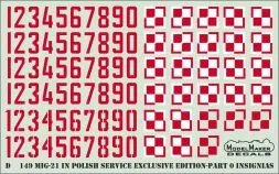MiG-21 in Polish service part 0 Insignia 1:72