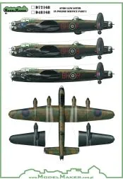 Avro Lancaster in Polish service part I 1:72