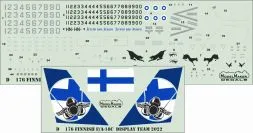 F/A-18C Finnish Display Team 2022 1:48