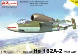 Heinkel He 162A-2 Post war 1:72