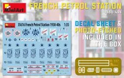 French Petrol Station 1:35