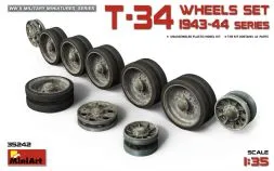 T-34 Wheels set 1943-44 series 1:35