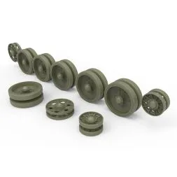 T-34 Wheels set 1943-44 series 1:35
