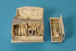 F-16 Fighting Falcon wheel bays for Hasegawa 1:48