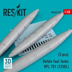 Rafale Fuel Tanks RPL 701 1:48