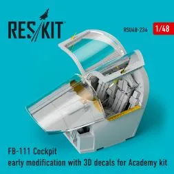 FB-111 Cockpit early for Academy 1:48