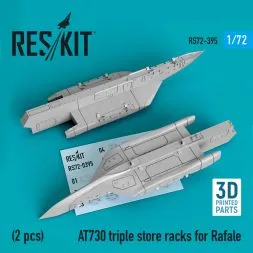 Rafale AT730 triple store racks 1:72