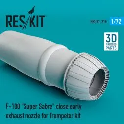 F-100 close early exhaust nozzle for Trumpete 1:72