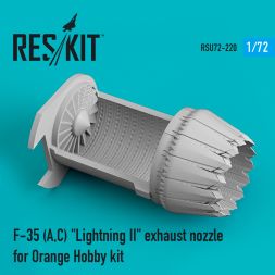 F-35 (A,C) exhaust nozzle for Orange Hobby 1:72
