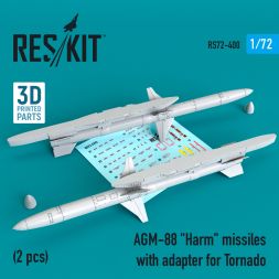 AGM-88 Harm missiles with adapter for Tornado 1:72