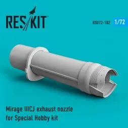 Mirage IIICJ exhaust nozzle for Special Hobby 1:72