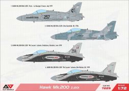 Hawk 200 (reg.No ZJ201) 1:72