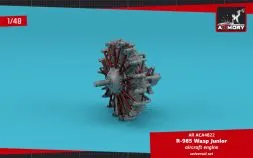 R-985 Wasp Junior aircraft engine 1:48