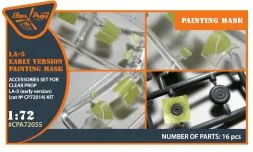 MIG-23 mask for Clear Prop 1:72