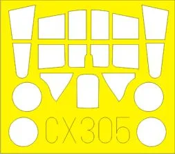 P-40B mask for Airfix 1:72