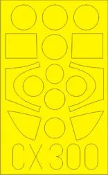 Spitfire PR. XIX mask for Airfix 1:72