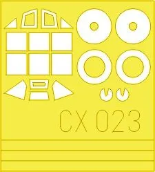 Bf 109G mask for Academy 1:72