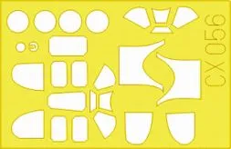 P-51B mask for Revell 1:72