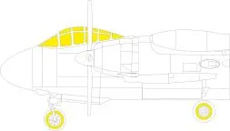 AJ-1 mask for Roden 1:72