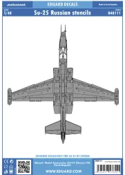 Su-25 Russian stencils 1:48