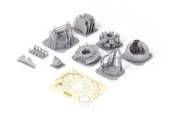 F4F-3A engine PRINT 1:48