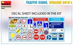 Traffic Signs. Ukraine 2010’s 1:35