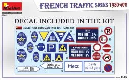 French Traffic Signs 1930-40's 1:35