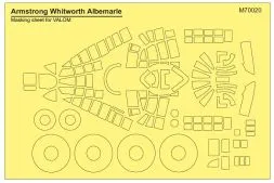 Armstrong Whitworth Albemarle mask for Valom 1:72