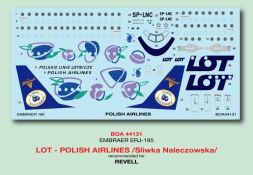 Embraer ERJ-195 - LOT Sliwka Naleczowska 1:144