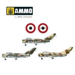 MiG-17F Egypt - Syria 1:48