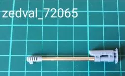 T-34-122 122mm D-30 barrel (complete) 1:72