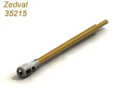ZIS-3 76.2mm gun barrel w/ muzzle brake 1:35